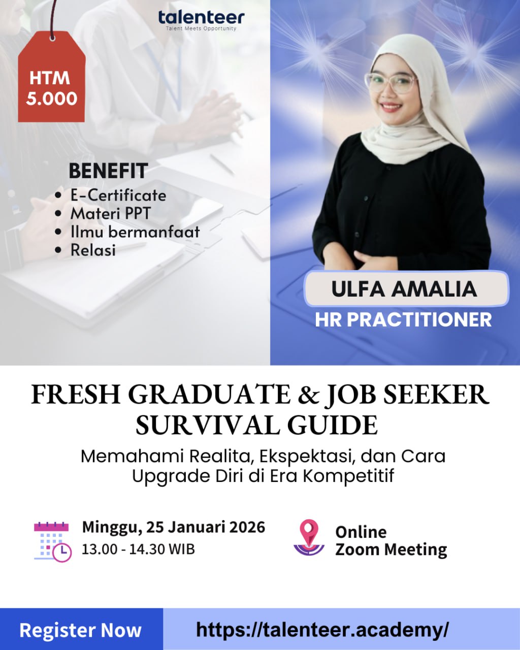 Promo FRESH GRADUATE & JOB SEEKER SURVIVAL GUIDE